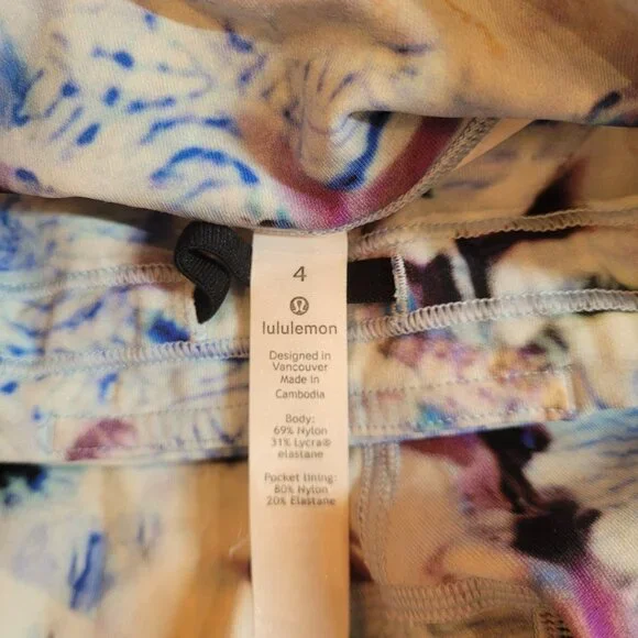 Lululemon Women's Speed Up Tight Leggings in Exposure Multi Size 4 - Picture 4 of 15